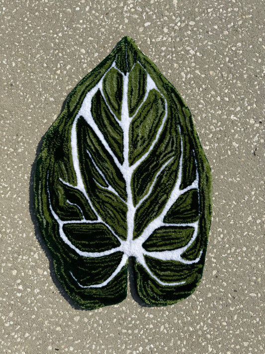 Leaf rug